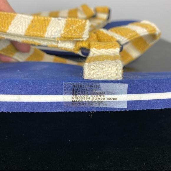 GAP • Yellow Strip Sporty Strap Sandal - Picture 7 of 8